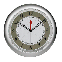 Contemporary Day Clock