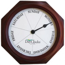 Classic Mahogany Day Clock